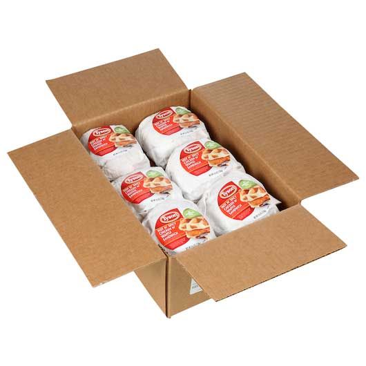 Tyson Butcher-wrapped Hot N Spicy Chicken And Waffles Sandwich, 0.288 Pound -- 12 Per Case