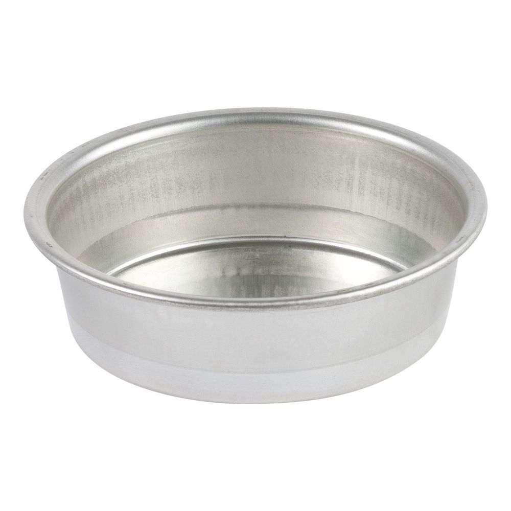 Gobel Tinplate Round Plain Cake Mold With Edges, 6 Inch X 1.8 Inch Height Cavity