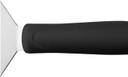 Winco Offset Spatula with Black Polypropylene Handle, 3 1/2 x 3/4 inch Blade -- 24 per case