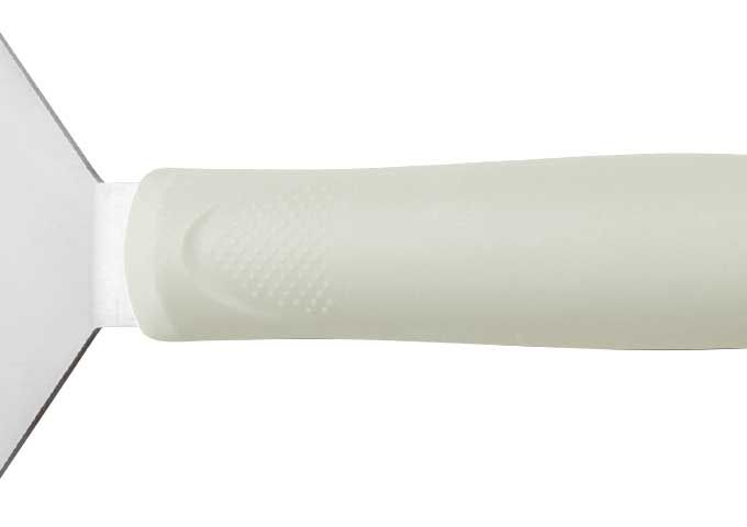 Winco White Polypropylene Handle Bakery Spatula, 4 X 3/4 Inch -- 24 Per Case