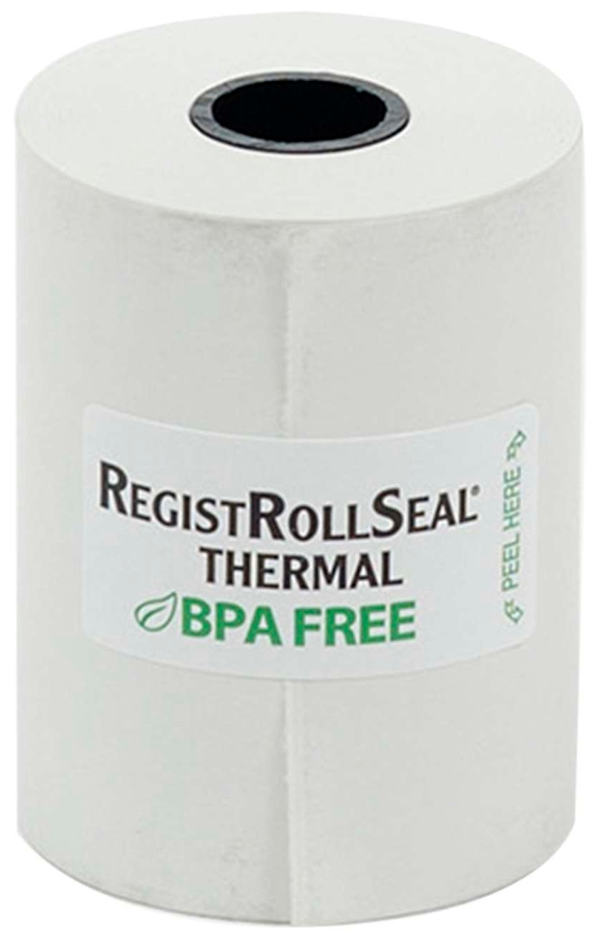National Checking Company TillRolls White 1 Ply Register Roll, 2.25 inch -- 50 rolls per case