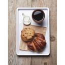 Cal-Mil Melamine Enamelware Serving Tray, 13 x 9 x 1 inch -- 6 per case