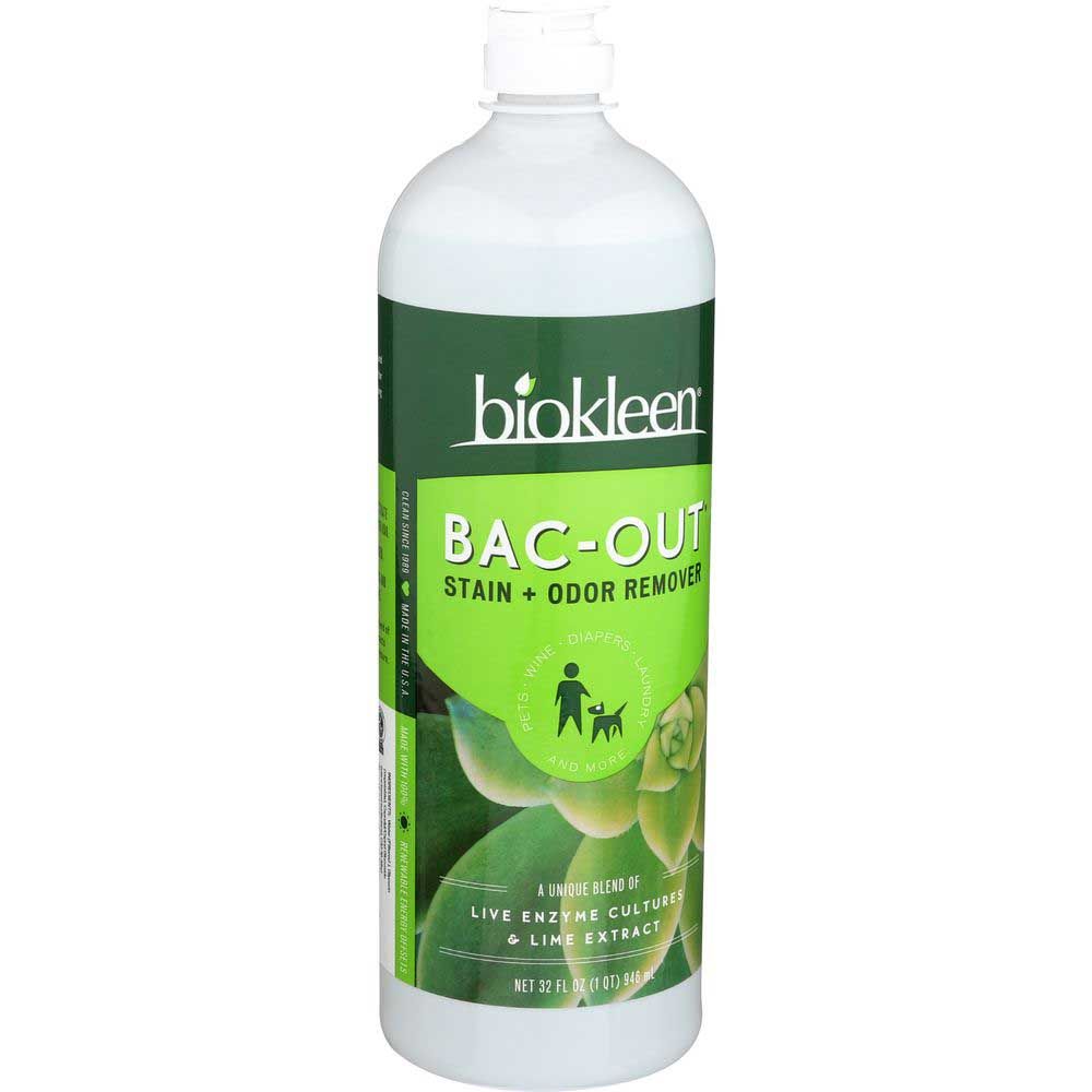 Biokleen Bac Out Stain And Odor Remover, 32 Fluid Ounce -- 6 Per Case