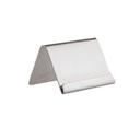Tablecraft Stainless Steel Table Tent Card Holder, 2.5 x 2.25 x 1.75 inch