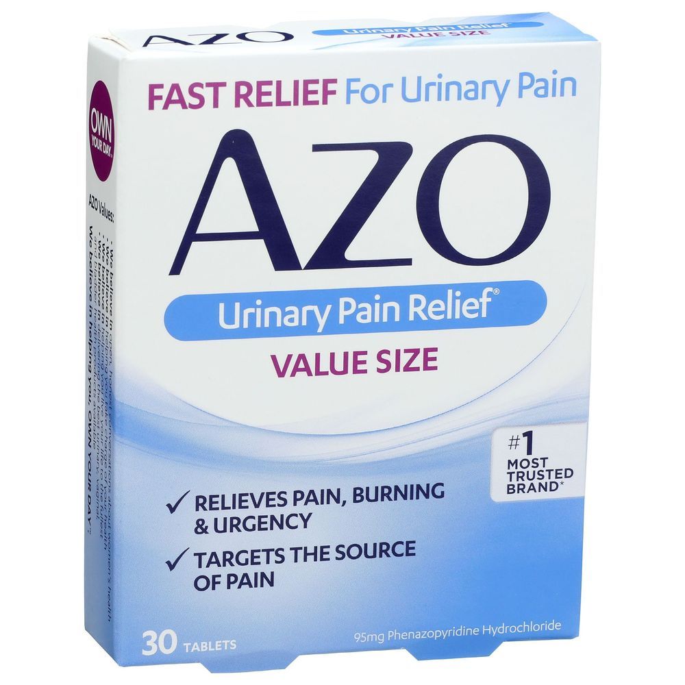 Azo Urinary Pain Relief Tablets, 30 Count