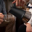 London Sip Stainless Steel Black Stovetop 3 Cup Espresso Maker