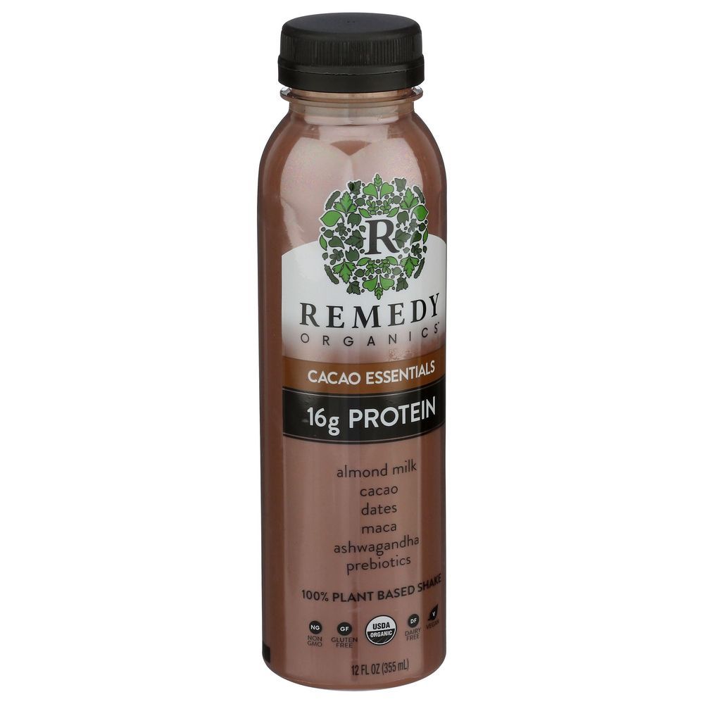 Remedy Organics Cacao Essentials Beverage, 12 Fluid Ounce -- 6 Per Case