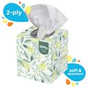 Kleenex White 2 Ply Paper Facial Tissue, 8.2 x 8.4 x 13.63 inch -- 36 per case