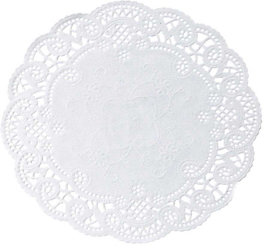 Hoffmaster White Kosher Certified Cambridge Lace Doilie, 6 Inch -- 1000 Per Case