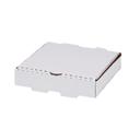 Southern Champion Tray White Paper Corrugated Plain Pizza Box, 8 x 8 x 1.75 inch -- 50 per case