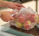 Saneck Clear LLDPE 0.70 Mil Poly Foodservice Roll Bag, 10 x 14 inch -- 1000 per roll