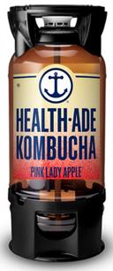 Health Ade Pink Lady Apple Flavor Kombucha, 5.4 Gallon Keg.