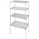 Channel Manufacturing Aluminum Adjustable T Bar Shelf, 20 x 60 inch.