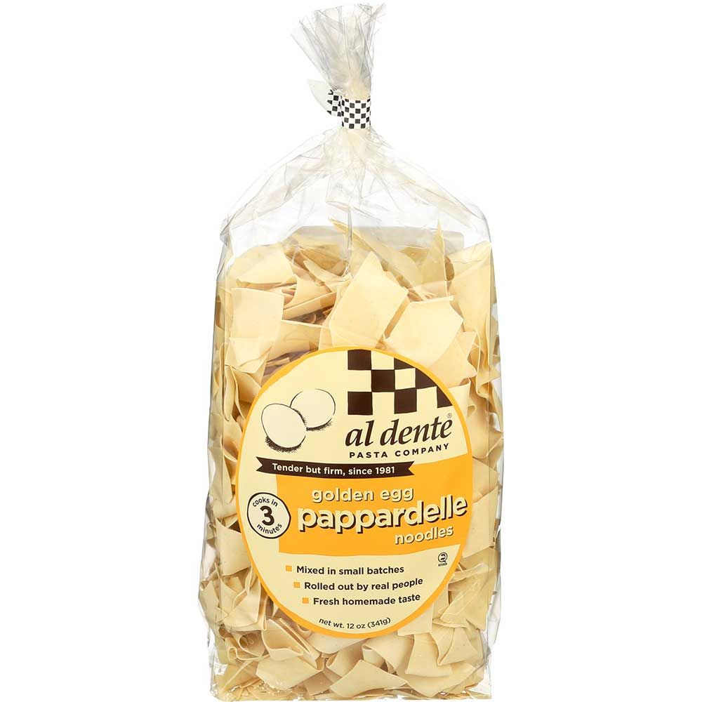 Al Dente Egg Pappardelle Pasta, 12 Ounce -- 6 Per Case