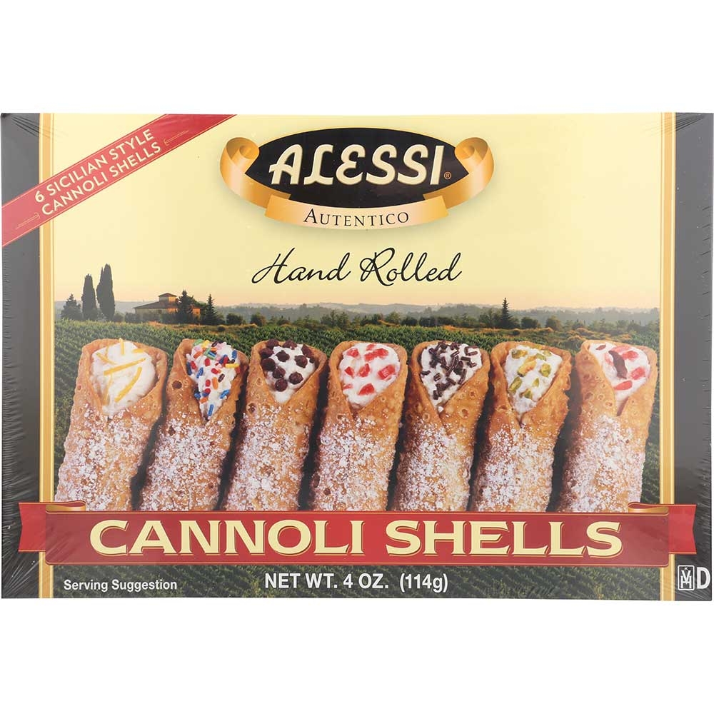 Alessi Large Cannoli Shell, 4 ounces -- 12 Per Case