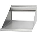 John Boos 16 Gauge Stainless Steel Microwave Wall Shelf, 24 x 21 1/8 x 15 inch.