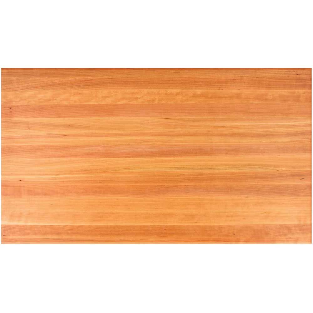 John Boos Tuff Var Finish Rectangular Cherry Butcher Block Top, 30 X 24 X 1.5 Inch