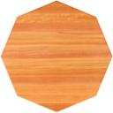 John Boos Tuff Var Finish Octagonal Cherry Butcher Block Top, 48 x 48 x 1.75 inch.