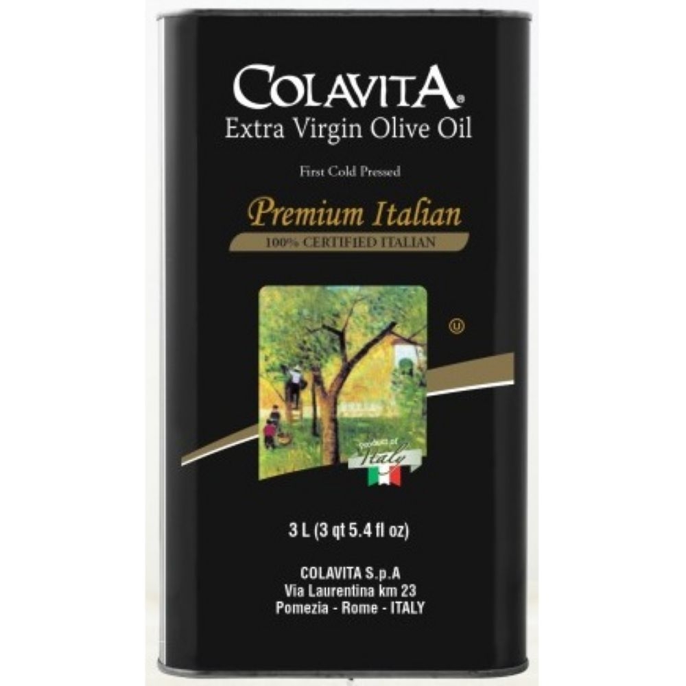 Colavita Premium Italian Extra Virgin Olive Oil, 3 Liter -- 4 per case.