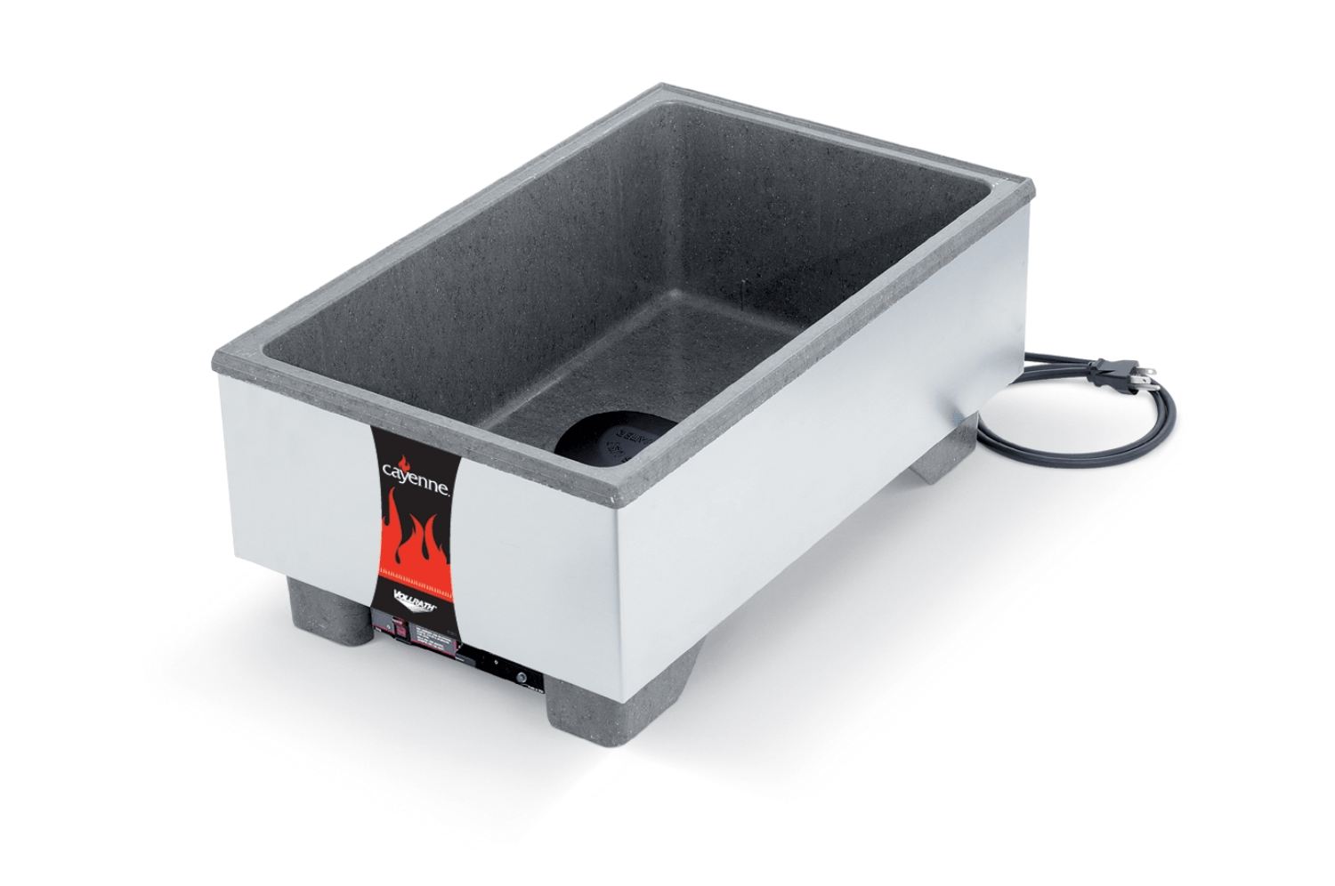 Vollrath Cayenne Model HS Ultra Full Size Rethermalizer Food Warmer, 13 3/4 x 21 3/4 x 9 inch Dimension.