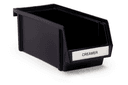 Traex Plastic Black Self Serve System Bin, 11 1/4 inch.