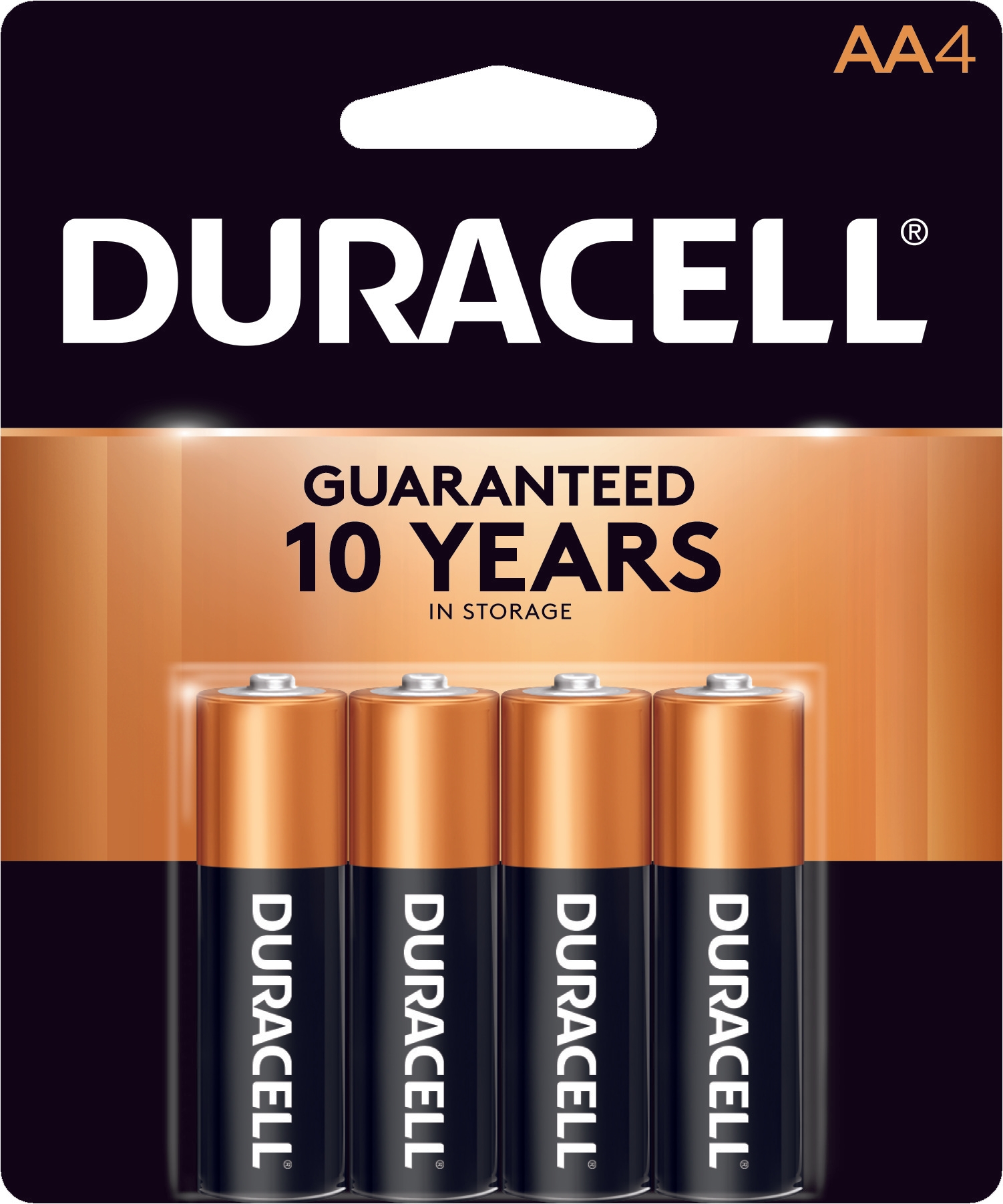 Duracell AA Size Coppertop Duracell Battery, 1.5 Volt -- 224 per case.