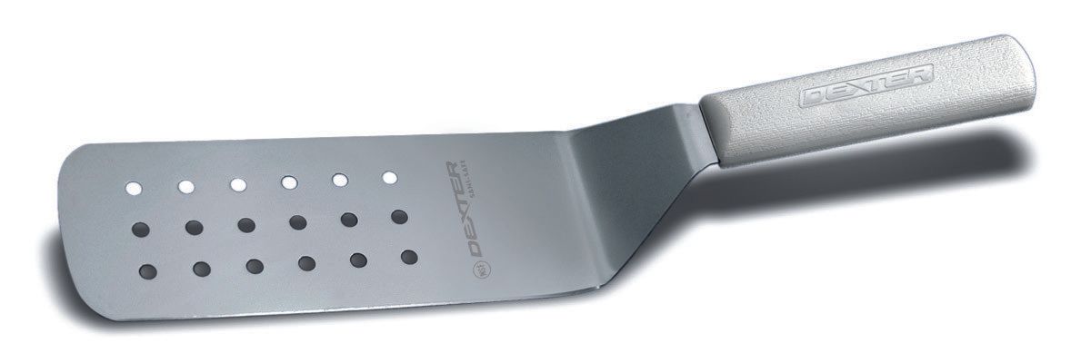 Dexter Sani-safe Perforated Turner, 8 X 3 Inch