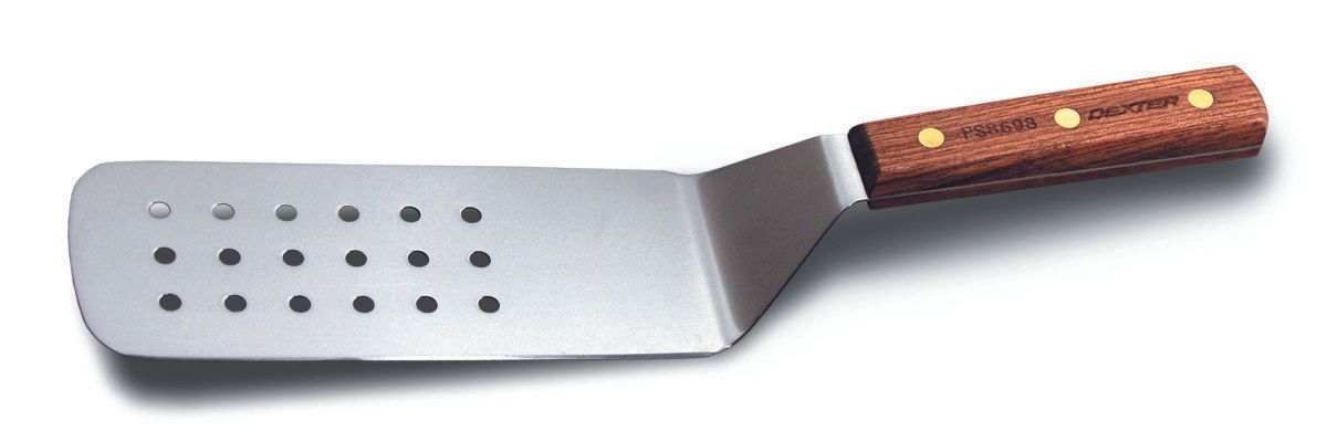 Dexter Russell Turner, 8x3, Perforated Cake Turner