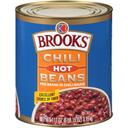 Brooks Hot Chili Bean - no. 10 can, 6 cans per case