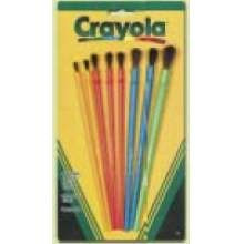 Crayola Art and Craft Brush Set -- 12 per case.