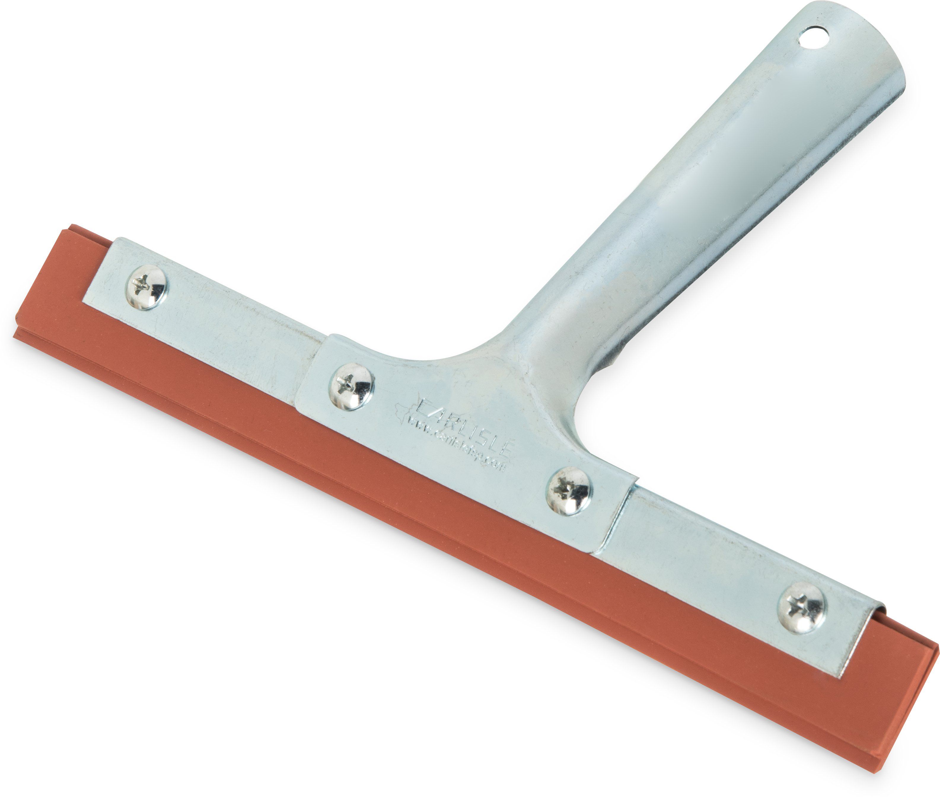 Carlisle Double-blade Window Cleaning Squeegee With Tapered Handle, 8 Inch -- 12 Per Case