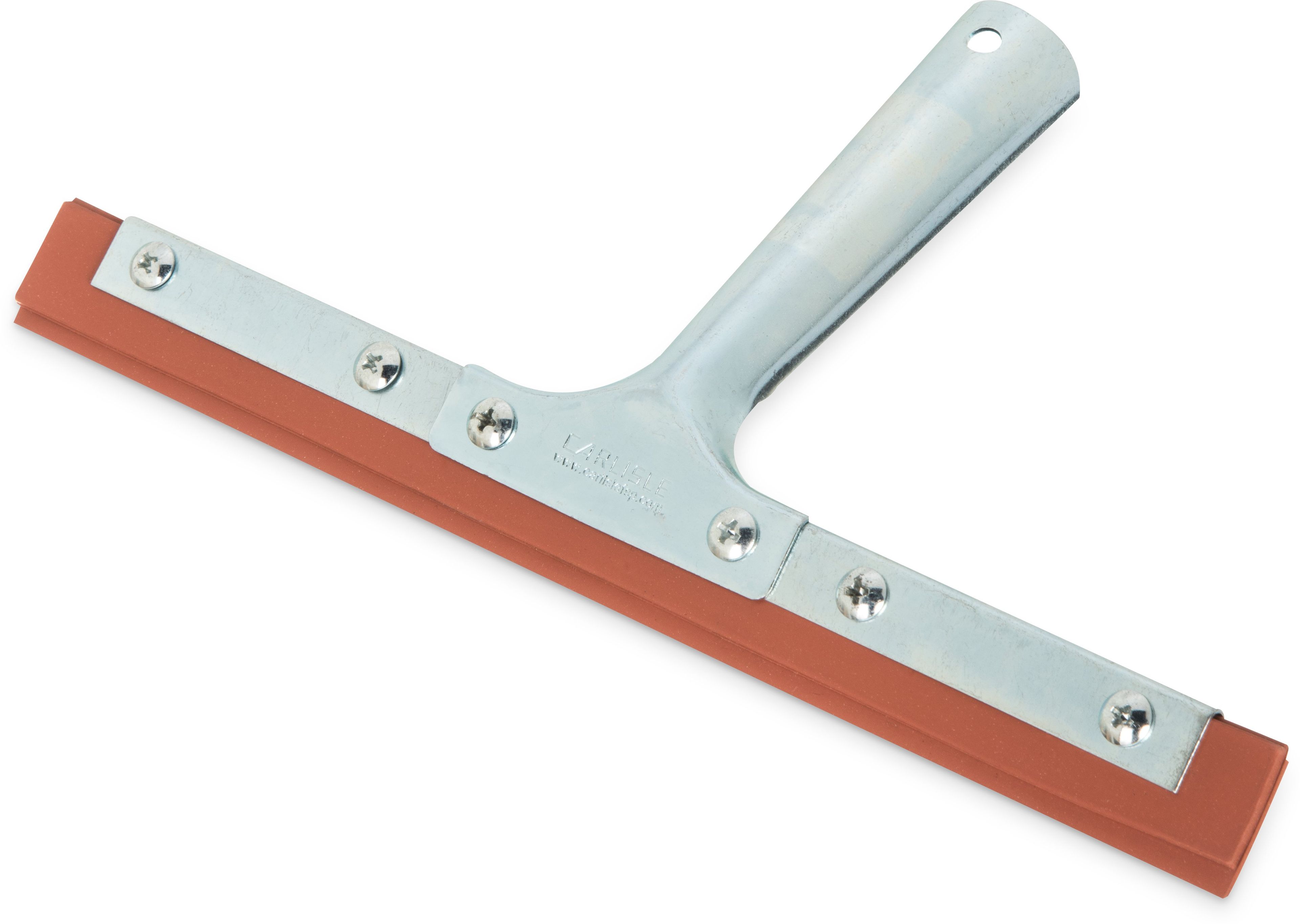 Carlisle Double-blade Window Cleaning Squeegee With Tapered Handle, 10 Inch -- 12 Per Case