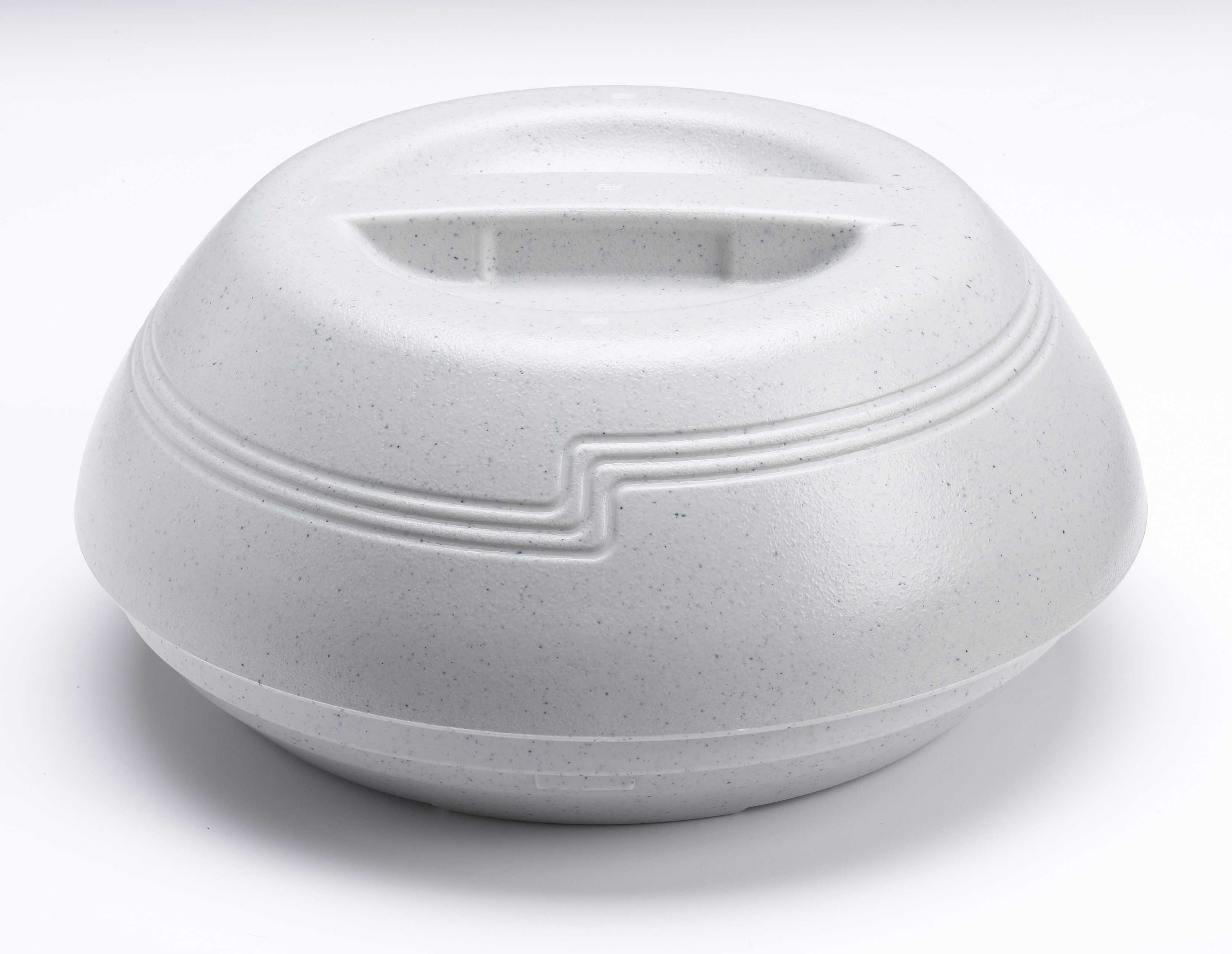 Cambro Shoreline Collection Insulated Dome, Speckled Gray, 2 7/8 x 10 inch -- 12 per case.