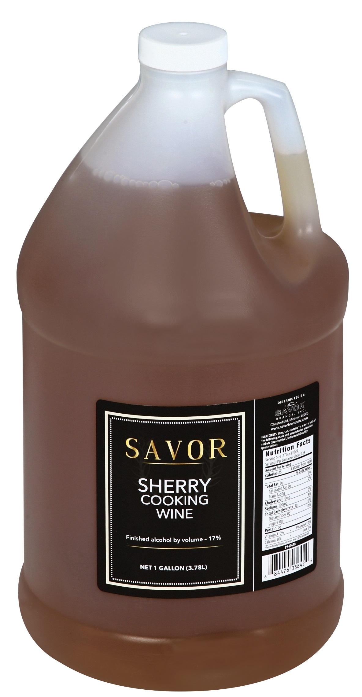 Savor Imports Sherry Cooking Wine, 1 Gallon -- 4 per case.