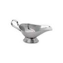 Alegacy Stainless Steel Gravy Boat with Stepped Bottom, 10 Ounce.