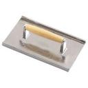 Alegacy Gray Iron Steak Weight, 8 1/4 x 4 1/4 inch.