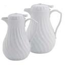 Alegacy Insulated Pitcher with Push Button, 20 Ounce.