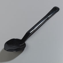 Black Solid Serving Spoon 13 inch -- 12 per case