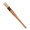 Alegacy Boar Hair Round Pastry Brush, 1 inch Diameter.