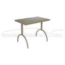 Emu Americas LLC Segno ADA Solid Top Table, 38 x 23 inch.