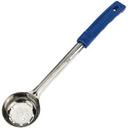 Winco Prime Stainless Steel One Piece Perforated Food Portioner with Blue Handle, 2 Ounce -- 12 per case.