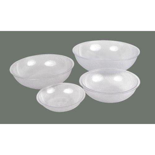 Winco Polycarbonate Pebbled Salad Bowl, 10.8 Inch