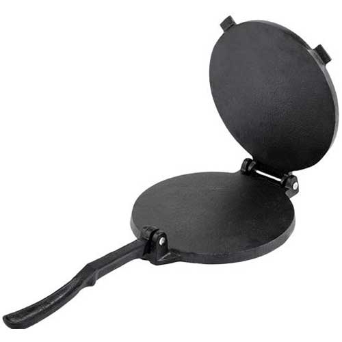 Winco Cast Iron Tortilla Press, 8 inch Dia -- 4 per case.