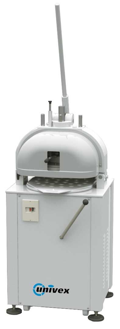 Univex Semi-automatic 6.35, 17.64 Ounce Bun Divider / Rounder