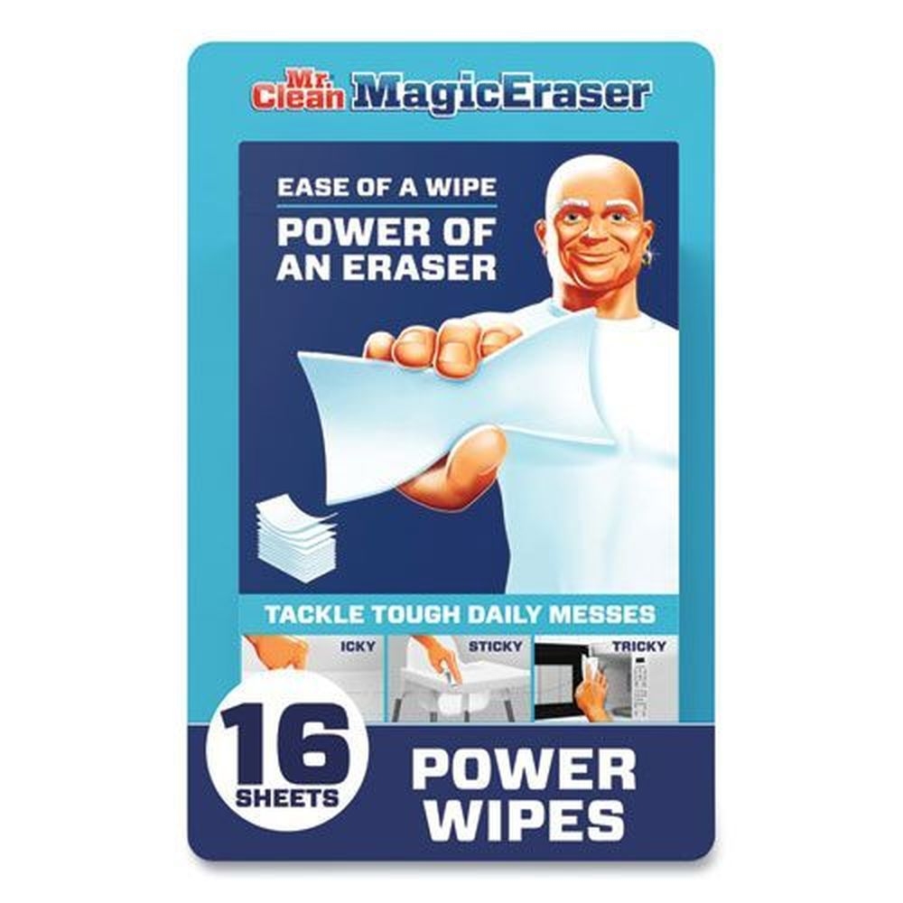 Mr Clean White 0.03 inch Thick Magic Eraser Sheet, 16 count -- 4 per case