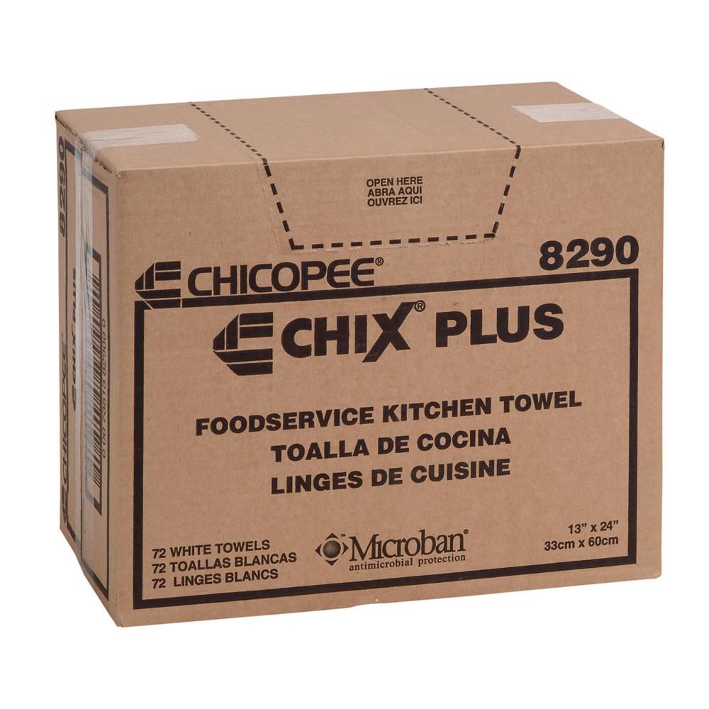 Chix Plus Foodservice Essuie-tout Avec Microban, 33 X 60 Cm -- 72 Par Boîte
