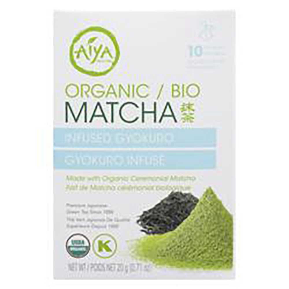 Aiya Organic Matcha Infused Gyokuro Tea, 20 G -- 6 Per Case