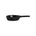 Black 12 Ounce Cast Iron Skillet, 12 count