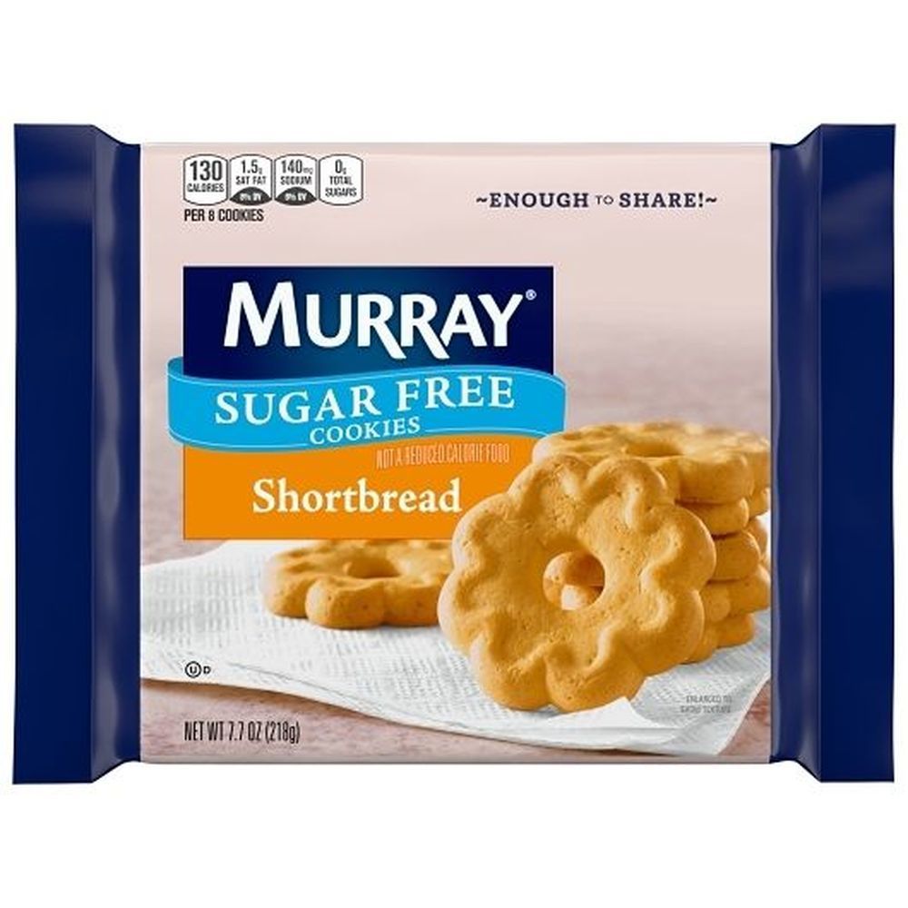Murray Sugar Free Shortbread Cookies, 7.7 Ounce -- 12 Per Case