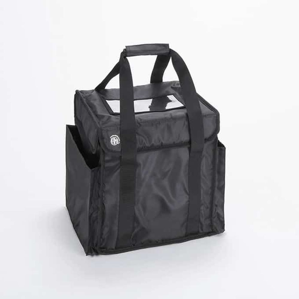 American Metalcraft Black Polyester/polyethylene Deluxe Pizza Delivery Bag, 12-1/2 X 12-1/2 X 12 Inch